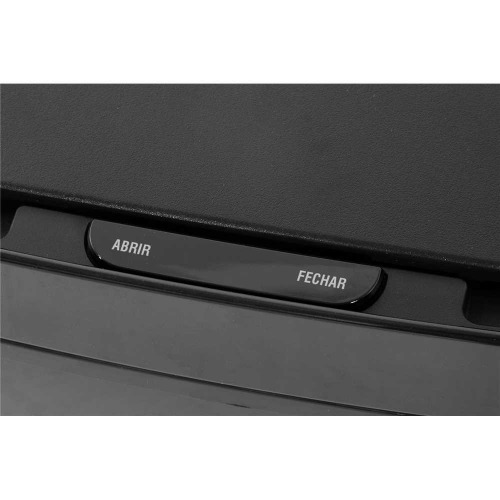 Lixeira retangular 50 litros com sensor de abertura