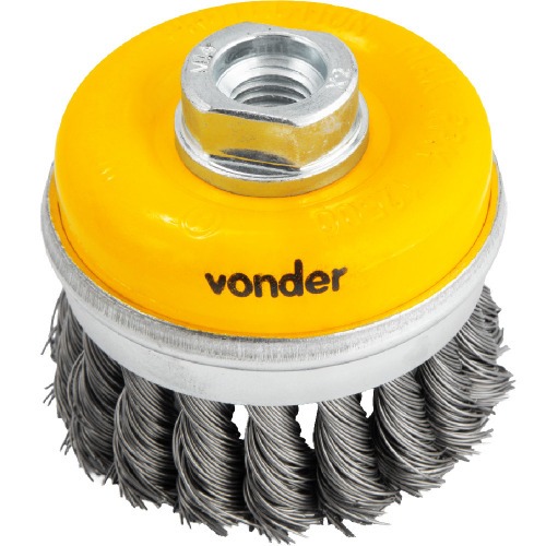 Escova de ao torcido tipo copo 3