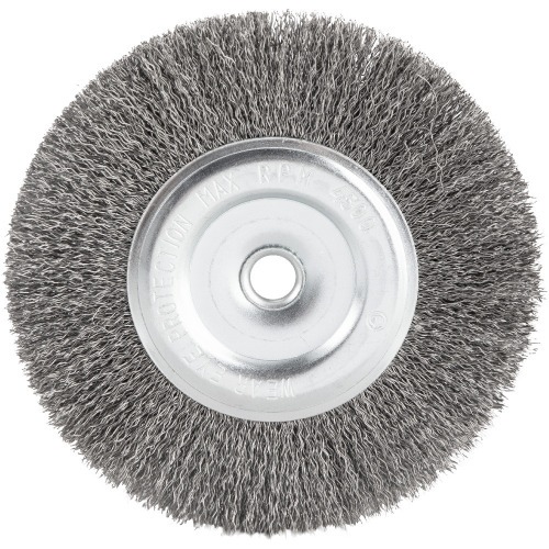 Escova circular de ao 6 x 1/2 x 1/2