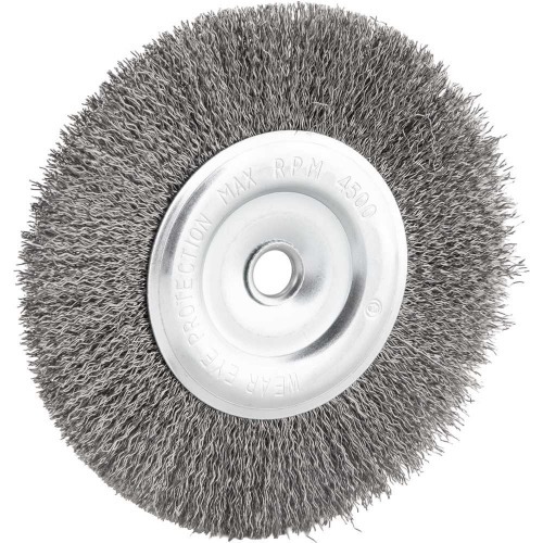 Escova circular de ao 6 x 1/2 x 1/2