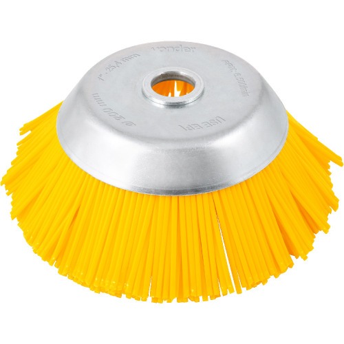 Escova de nylon para ro�adeira 200 mm 6500 rpm