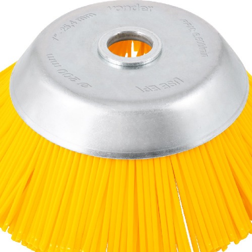 Escova de nylon para ro�adeira 200 mm 6500 rpm