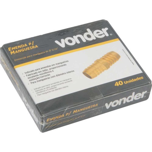 Emenda para mangueira 3/8