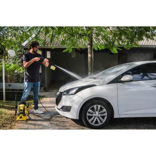 Lavadora de alta presso 1500 libras com aplicador de detergente - Porttil  110V