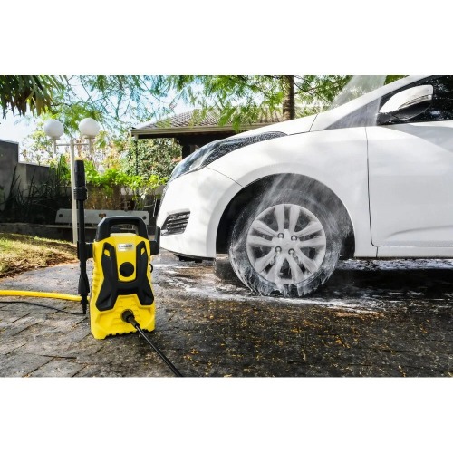 Lavadora de alta presso 1500 libras com aplicador de detergente - Porttil  110V