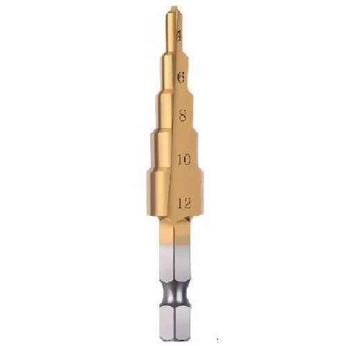 Jogo de brocas escalonadas 4 a 32 mm 3 peças- BOM-5021 Jogo de brocas escalonadas 4 a 32 mm 3 peças- BOM-5021