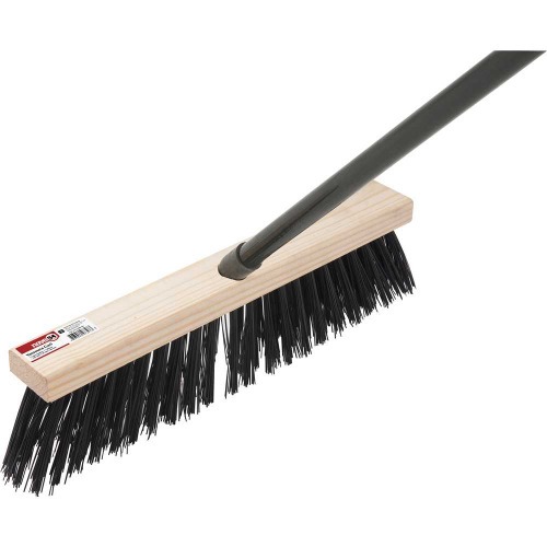 Vassoura tipo gari cepa plstica 4 fileiras 37,5 cm