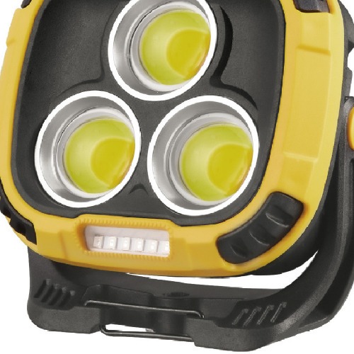 Lanterna a bateria com base magnética COB + 6 Leds - BOM-4506 Lanterna a bateria com base magnética COB + 6 Leds - BOM-4506