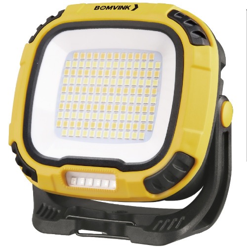 Lanterna a bateria com base magntica 136 + 6 Leds - BOM-4505