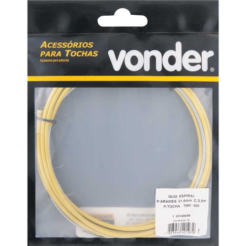 Guia espiral para arames 3,5 metros para tocha TMV 400