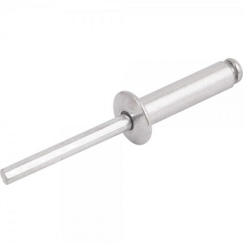 Rebite de repuxo 2,4 x 10 mm com 100 peas