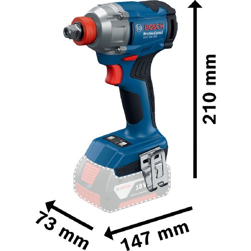 Parafusadeira Chave de Impacto a bateria 18V Brushless com 2 baterias - GDX 18V-285 110V/220V Parafusadeira Chave de Impacto a bateria 18V Brushless com 2 baterias - GDX 18V-285 110V/220V