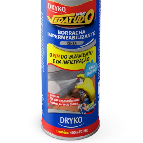 Borracha lquida impermeabilizante spray 400 ml - Vedatudo