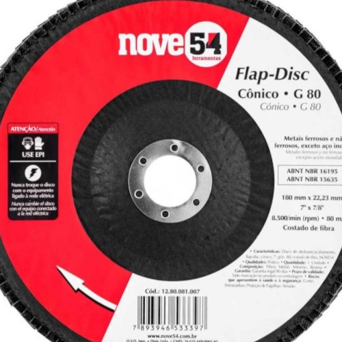Disco de lixa flap disc flap-disc cnico 7