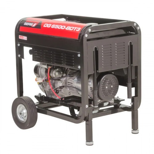 Gerador de energia 6,5 Kva a diesel partida eltrica - DG 6500-BDT3