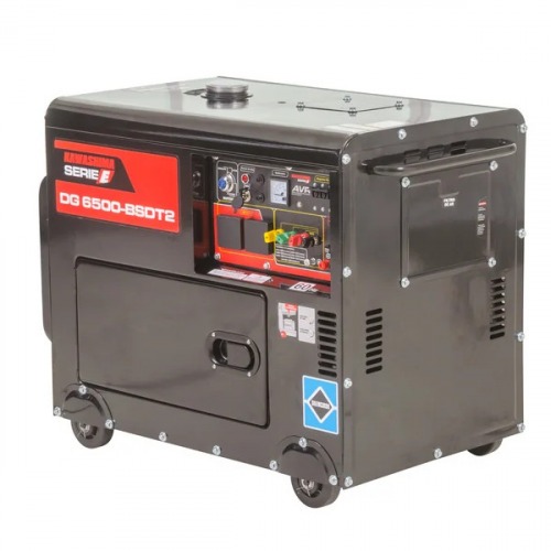 Gerador de energia 6,5 Kva a diesel partida eltrica trifsico 220V - DG 6500-BSDT2