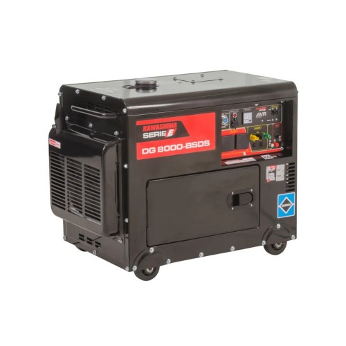 Gerador de energia 6,2 Kva a diesel partida eltrica - DG 8000-BSDS