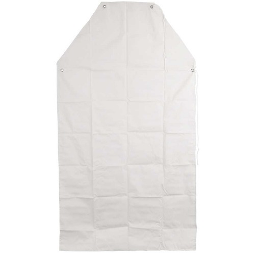 Avental em PVC com forro 70 x 120 cm branco