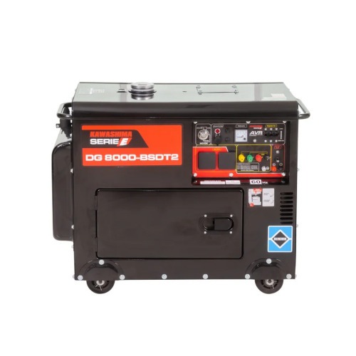 Gerador de energia 8,0 Kva a diesel partida eltrica trifsico 220V - DG 8000-BSDT2