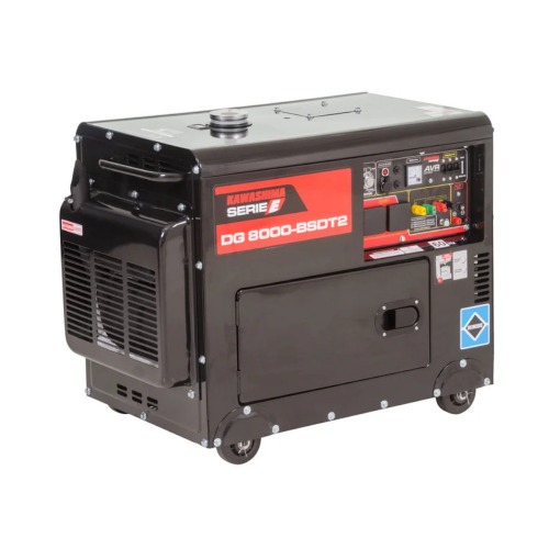 Gerador de energia 8,0 Kva a diesel partida eltrica trifsico 220V - DG 8000-BSDT2
