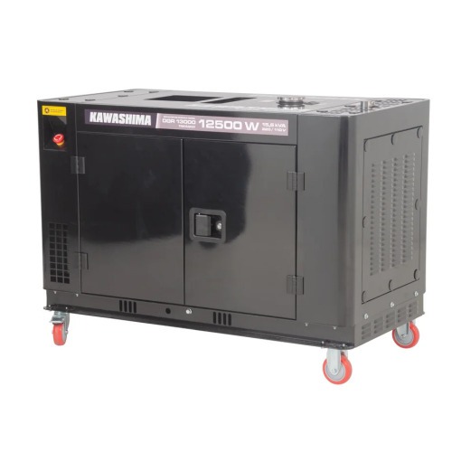 Gerador de energia 15,6 Kva a diesel partida eltrica trifsico 220V - DGR 13000-ST3