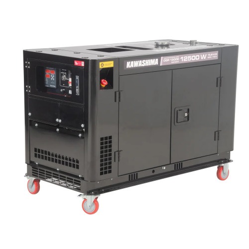 Gerador de energia 15,6 Kva a diesel partida eltrica trifsico 220V - DGR 13000-ST3