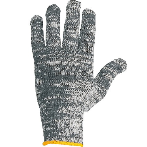 Luva de malha punho el�stico 4 Fios mesclada - LMN