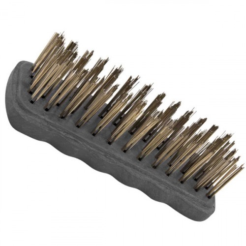 Escova manual de a�o sem cabo 135 x 50 mm