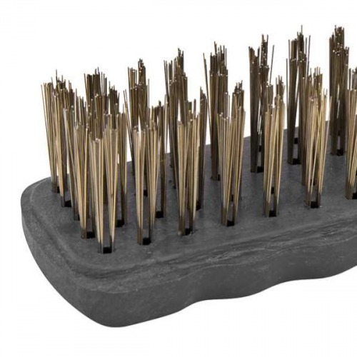 Escova manual de a�o sem cabo 135 x 50 mm