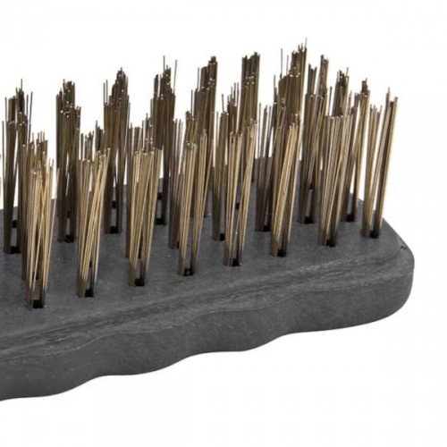 Escova manual de a�o sem cabo 135 x 50 mm