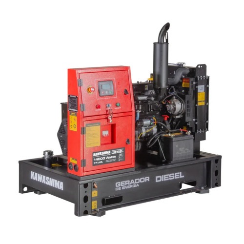 Gerador de energia 17 Kva a diesel partida eltrica trifsico 220V- DLS 140-T2