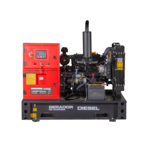 Gerador de energia 17 Kva a diesel partida eltrica trifsico 220V- DLS 140-T2