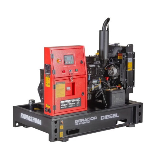 Gerador de energia 23 Kva a diesel partida eltrica trifsico 220V- DLS 190-T2