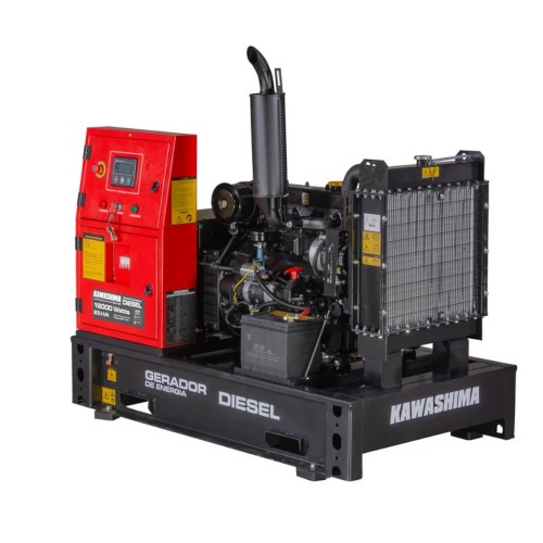 Gerador de energia 23 Kva a diesel partida eltrica trifsico 220V- DLS 190-T2