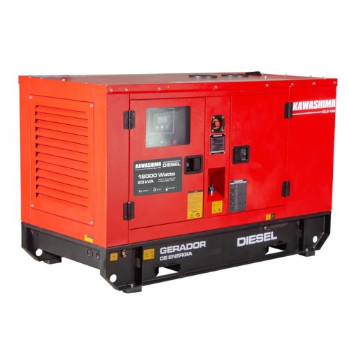 Gerador de energia 23 Kva a diesel cabinado trifsico 220V- DLS 190-ST2