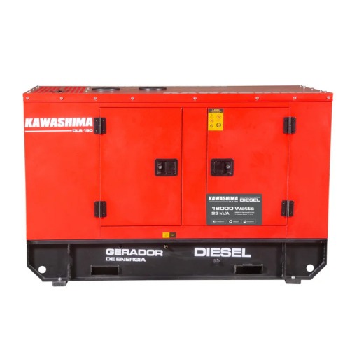 Gerador de energia 23 Kva a diesel cabinado trifsico 220V- DLS 190-ST2