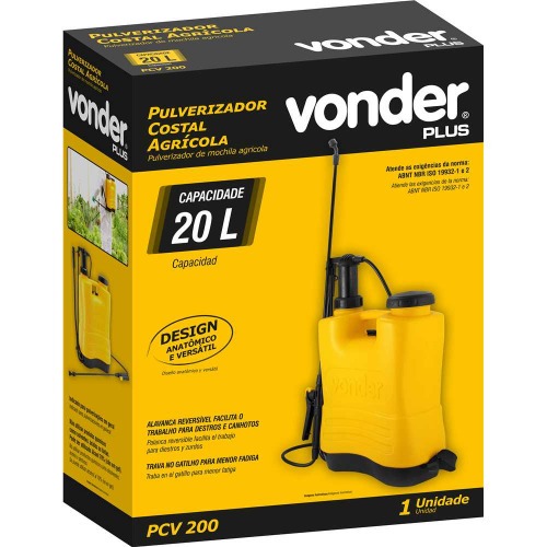 Pulverizador costal agr�cola 20 litros - PCV 200