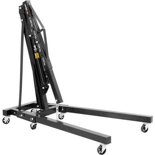 Guincho hidrulico 1 Ton rodas de ferro com prolongador