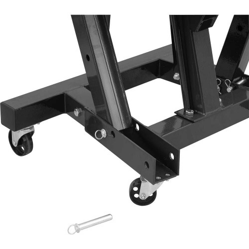 Guincho hidrulico 1 Ton rodas de ferro com prolongador