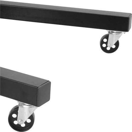 Guincho hidrulico 1 Ton rodas de ferro com prolongador