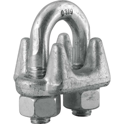 Clips para cabo de ao 3/4 - 19,10 mm pesado