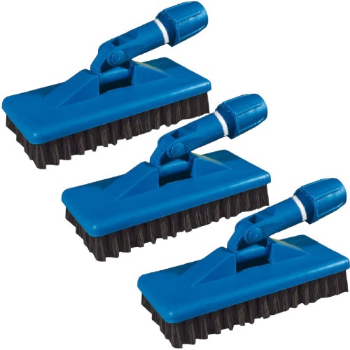 Escova refor�ada com suporte com 3 pe�as - Limpa tudo