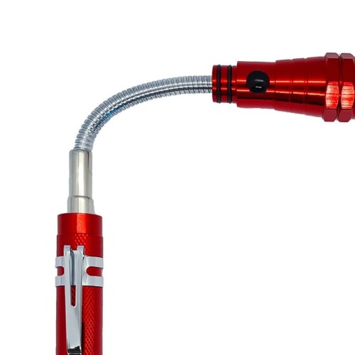 Lanterna telesc�pica flex�vel com 3 Leds - 35.001