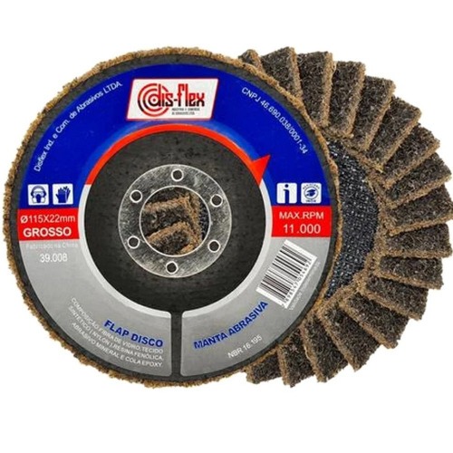 Disco flap abrasivo 4.1/2