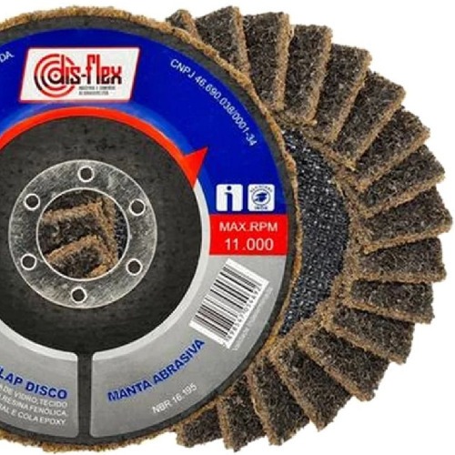 Disco flap abrasivo 4.1/2