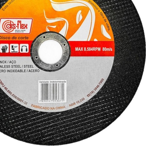 Disco de corte para metal 7