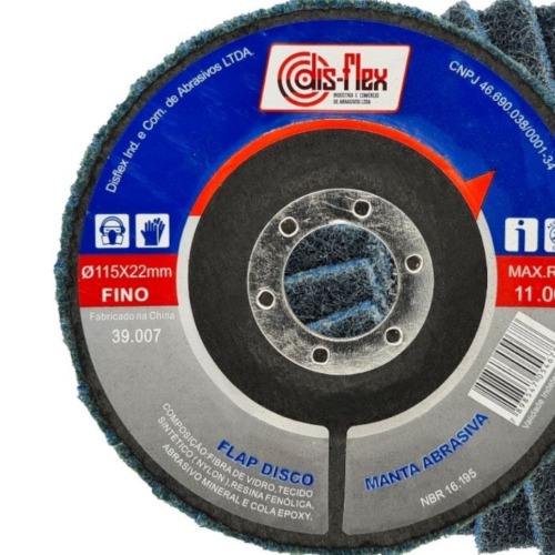 Disco de lixa flap disc manta abrasiva 4.1/2 Disco de lixa flap disc manta abrasiva 4.1/2
