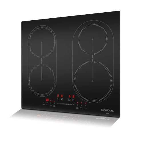 Cooktop de induo 4 bocas 7000W display digital touch - CTI-03  220V