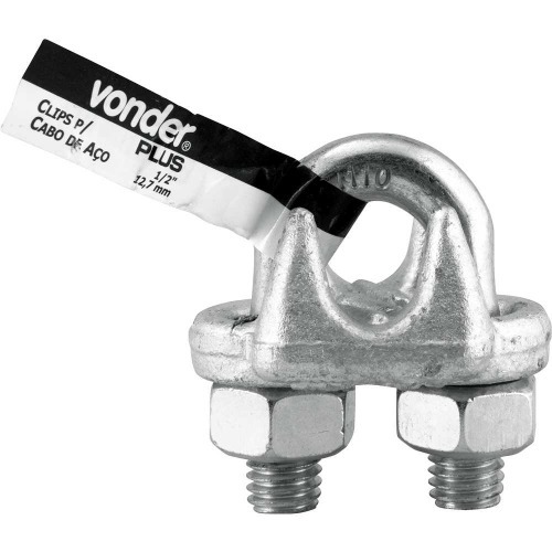 Clips para cabo de ao 1/2