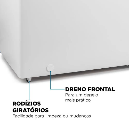 Freezer e Refrigerador Horizontal 308L branco - FHZ-01-W320  220V